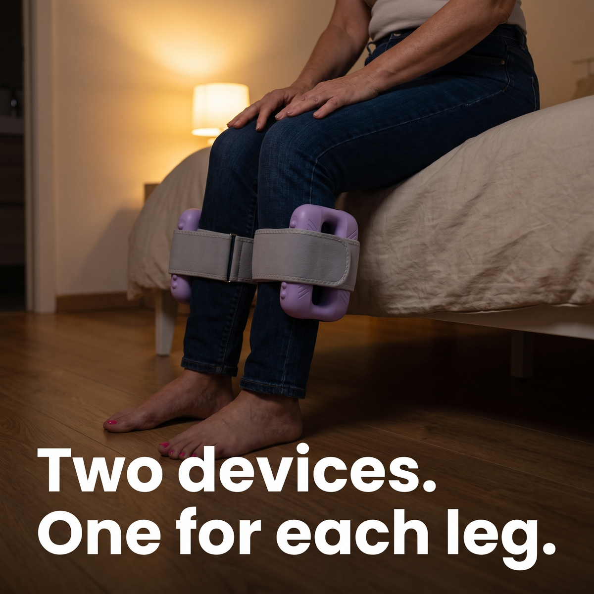 The Veorvo Pro Mini worn below the knee