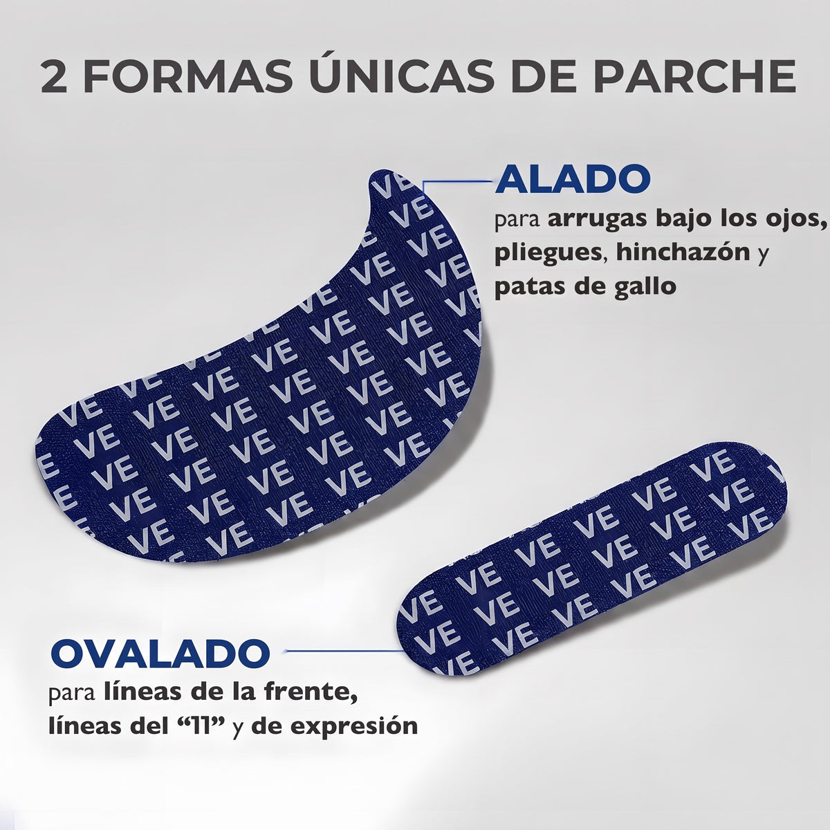 2 formas únicas de parche