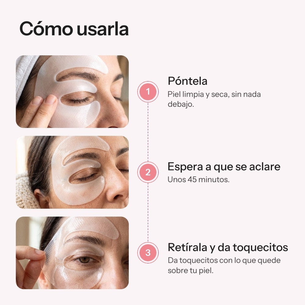 How to use the mask in three steps